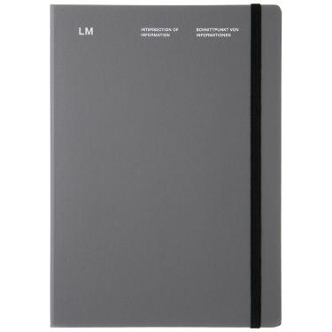 2025年9月始まり手帳 レフトマンスリー A5 ハード グレー