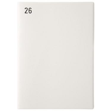 2025年9月始まり手帳 レフトマンスリー A5 年号 ホワイト