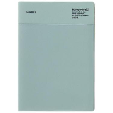 2025年12月始まり手帳 週間バーチカルレフト A5 ポケット ミント