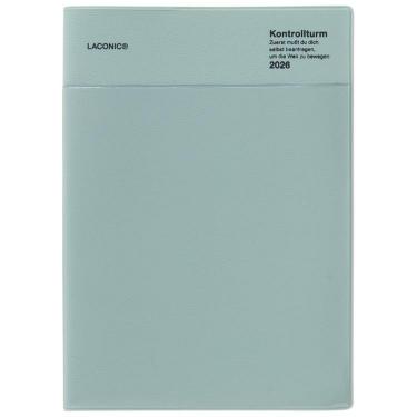 2025年12月始まり手帳 週間バーチカルレフト B6 ポケット ミント