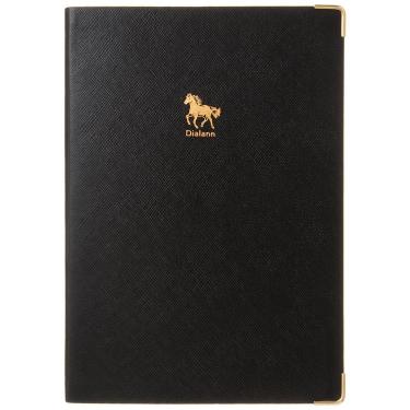 2025年12月始まり手帳 週間バーチカルレフト B6 十二支（午） ブラック