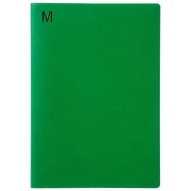 2025年12月始まり手帳 月間 A5 タイポ グリーン