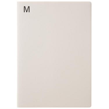 2025年12月始まり手帳 月間 A5 タイポ ホワイト