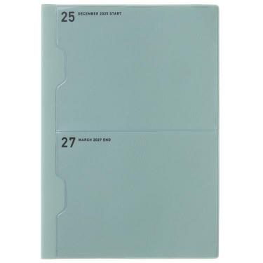 2025年12月始まり手帳 月間 A5 ポケット ミント