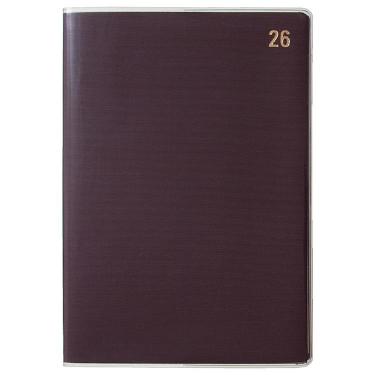 2025年12月始まり手帳 月間 A5 PM コットン ワイン