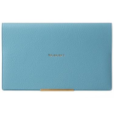 2025年12月始まり手帳 月間 A6変型 通帳サイズ トイトイトイ ブルーグレー