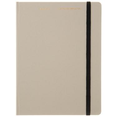 2025年12月始まり手帳 週間レフト B6変型 タスクログ ハードカバー ベージュ