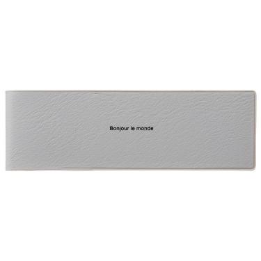 2025年12月始まり 週間ブロック A5変型 スティックダイアリー タイポ ライトグレー