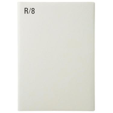 2026年3月始まり手帳 週間バーチカルレフト A5 年号 ホワイト