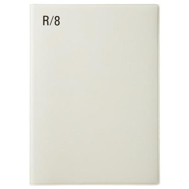 2026年3月始まり手帳 週間バーチカルレフト B6 年号 ホワイト