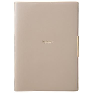 2026年3月始まり手帳 週間バーチカルレフト B6 トイトイトイ ベージュ