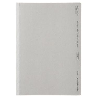 2026年3月始まり手帳 週間バーチカルレフト B6 リフィル