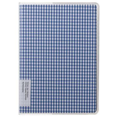 2026年3月始まり手帳 週間バーチカル B6 ライフログ コットン ブルー