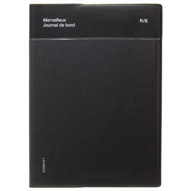 2026年3月始まり手帳 週間バーチカル B6 ライフログ ポケット ブラック