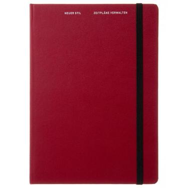 2026年3月始まり手帳 週間レフト B6 タスクログ ハード ワイン