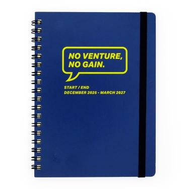 2025年12月始まり手帳 月間 B6 イン・アクション ピンク