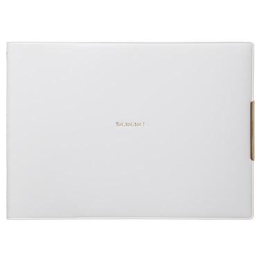 2026年9月始まり手帳 週間バーチカル B6変型 ラップトップ トイトイトイ ホワイト