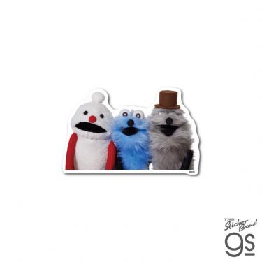 ステッカー パペットスンスン トリオ