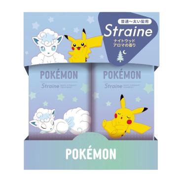 ストレイン ポケモンコラボ ベーシックストレート セット（ピカチュウ・アローラロコン）【数量限定】