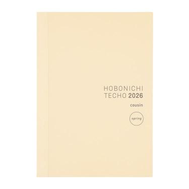 2026年4月始まり カズン 手帳本体 月曜始まり