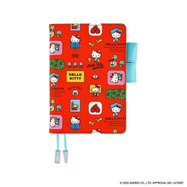ほぼ日手帳カバー オリジナル(A6) ハローキティ 手帳となかよし