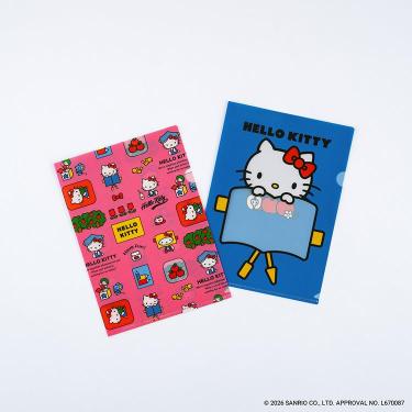 ほぼ日のクリアファイル カズンサイズ用(A5) ハローキティ 3枚セット