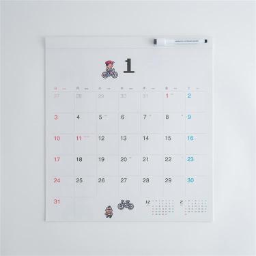 ほぼ日 2027年1月始まり ホワイトボードカレンダー フルサイズ MOTHER