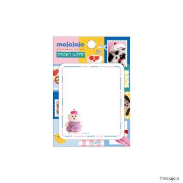 付箋 mojojojo 尾崎歩美 ブルー×ピンク