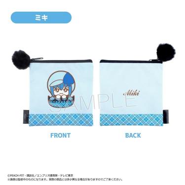 フラットポーチ ミキ