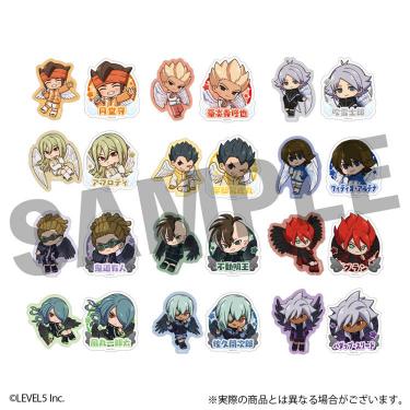 【BOX】イナズマイレブン 英雄たちのヴィクトリーロード トレーディングミニキャラステッカー 天使&悪魔