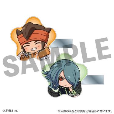 イナズマイレブン 英雄たちのヴィクトリーロード アクリルヘアクリップ 円堂 守 天使&風丸 一郎太 悪魔