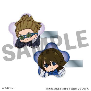 イナズマイレブン 英雄たちのヴィクトリーロード アクリルヘアクリップ 鬼道 有人 悪魔&フィディオ・アルデナ 天使