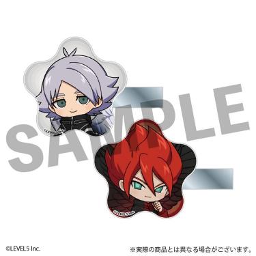 イナズマイレブン 英雄たちのヴィクトリーロード アクリルヘアクリップ 吹雪 士郎 天使&グラン 悪魔