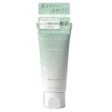 アクアシャボン ハンドクリーム ホワイトコットン 45g