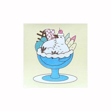 クリエイターズメモ レトロ印刷 椹木さわら ライチョウアラモ～ド