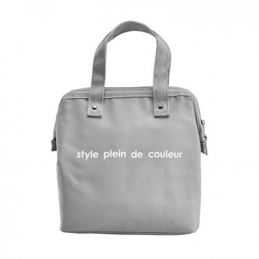 ランチバッグ カラーズランチワイヤーバッグLサイズ AF5997 グレー【ロフト限定】