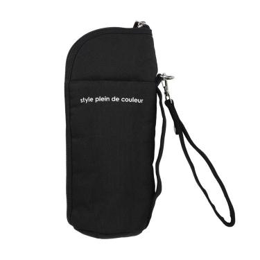 保冷・保温 フラットボトルケースマイクロ Lサイズ ブラック【ロフト限定】