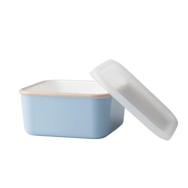 スクエアストッカー 450ml ブルー