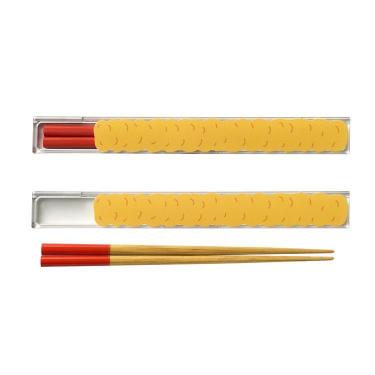 エビフライになるお箸とお箸ケース 18cm