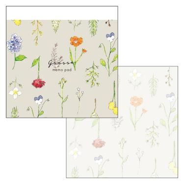 スクエアメモパッド グラース プローベ