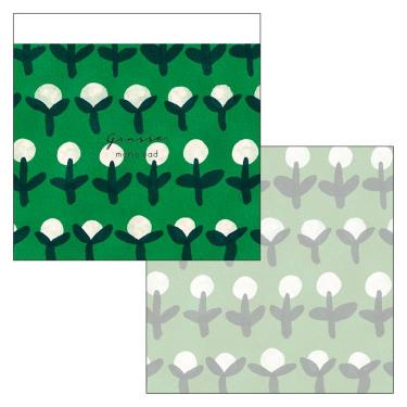 スクエアメモパッド グラース バッズ