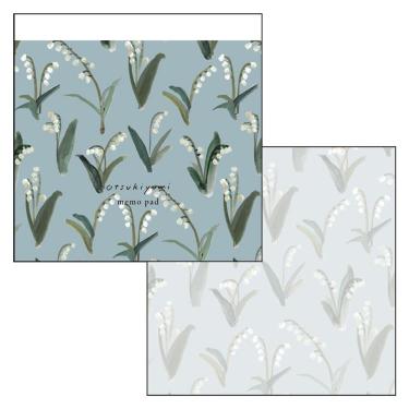 スクエアメモパッド 大槻優美 スズラン