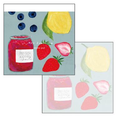 スクエアメモパッド いわしまあゆ ジャム