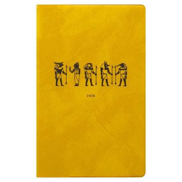 2025年10月始まり手帳 月間 B6 新書 パピルス サンドイエロー