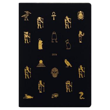 2025年10月始まり手帳 月間 B6 エジプシャン ブラック