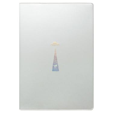 2025年10月始まり手帳 月間 B6 アブダクション シルバー