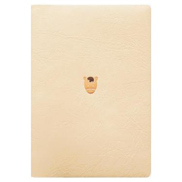 2025年10月始まり手帳 週間ブロック B6 ワンポイント まーくん ブラウン