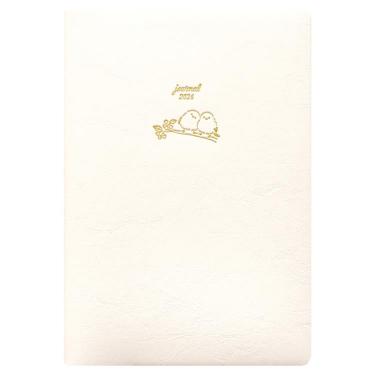 2025年10月始まり手帳 週間ブロック B6 シュクレ シマエナガ