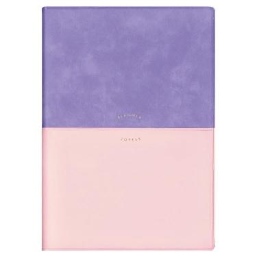 2025年10月始まり手帳 週間ブロック B6 ユニゾン バイオレット×パウダ