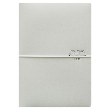 2025年10月始まり手帳 週間ブロック B6 シマエナガだんご ユキ